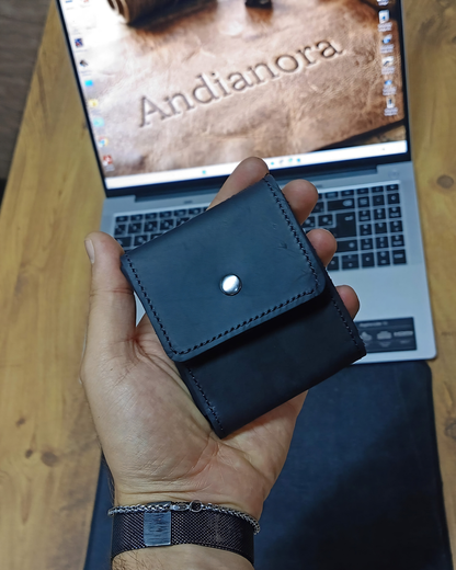 Andianora  El Yapımı Hakiki Deri Cüzdan