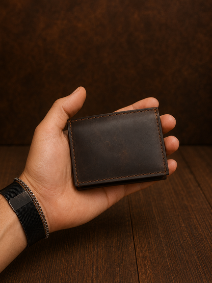 Andianora™ Kişiye Özel İsim Baskılı Hakiki Deri Kartlık